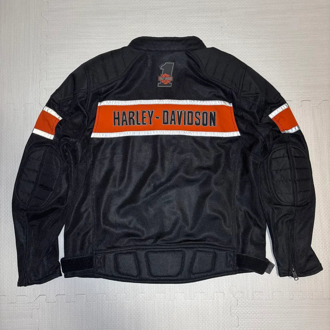 [Good condition] Harley-Davidson mesh riding jacket, spring and summer