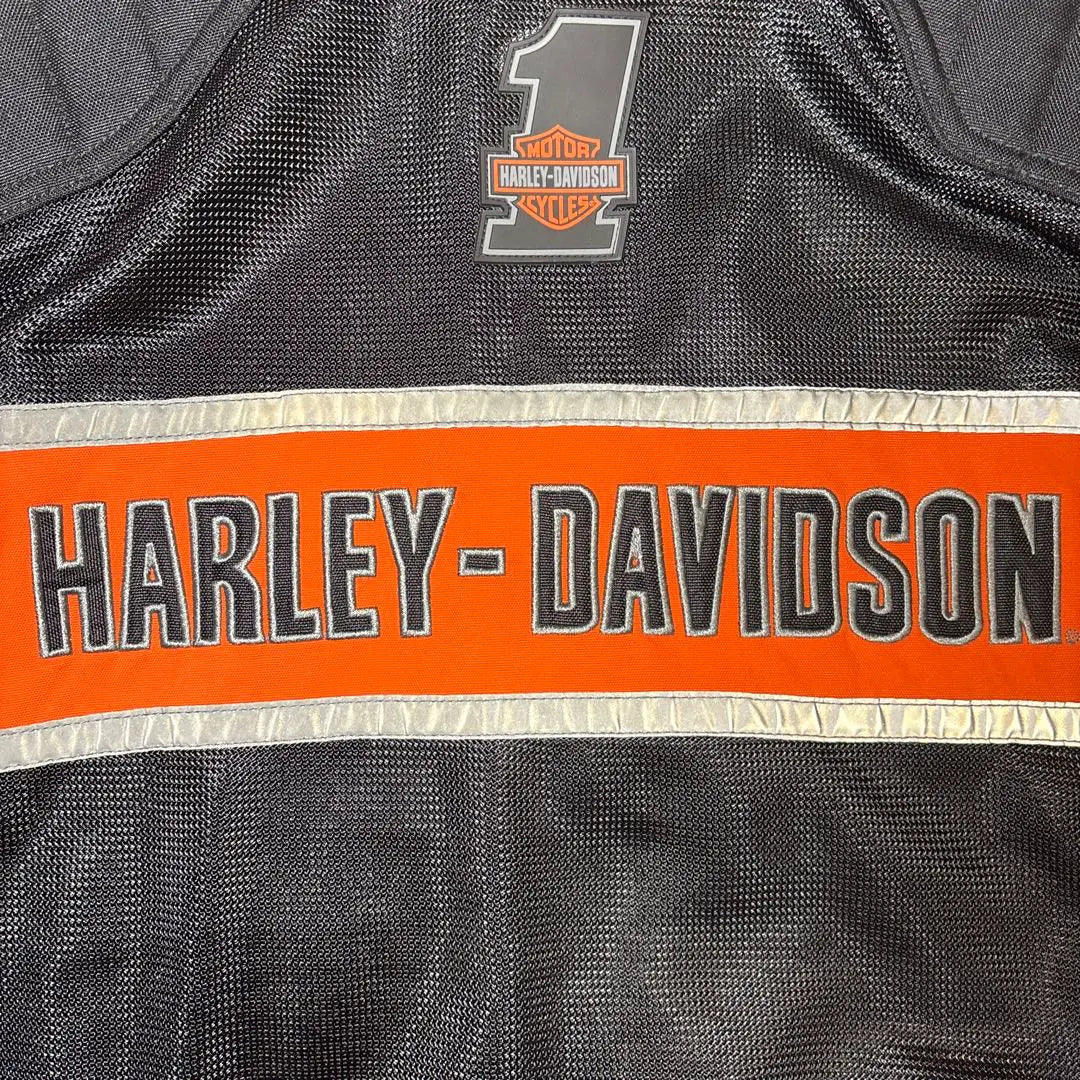 [Good condition] Harley-Davidson mesh riding jacket, spring and summer