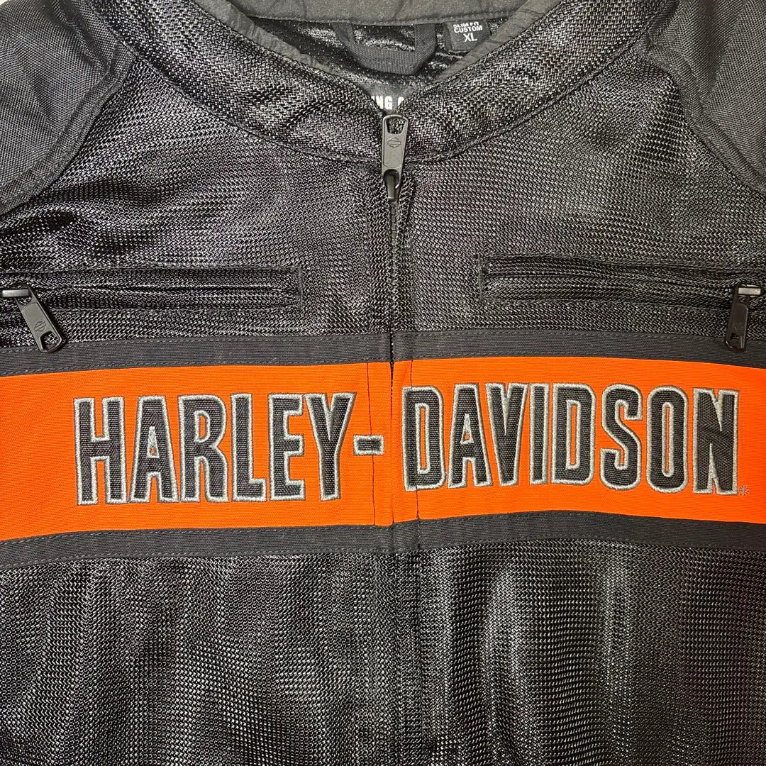 [Good condition] Harley-Davidson mesh riding jacket, spring and summer