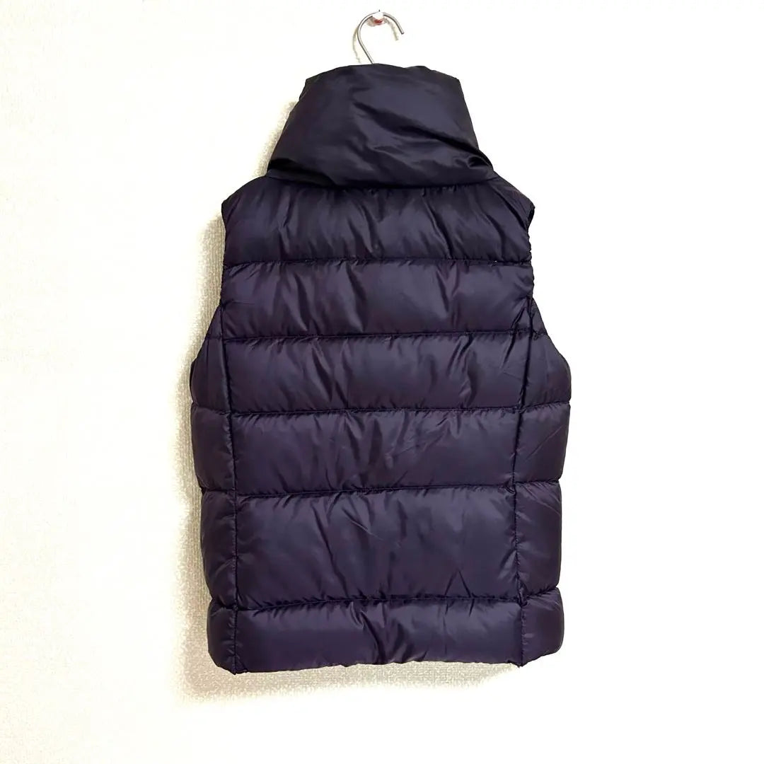 GAP Gap Down Vest Stand Neck Purple XS Women's