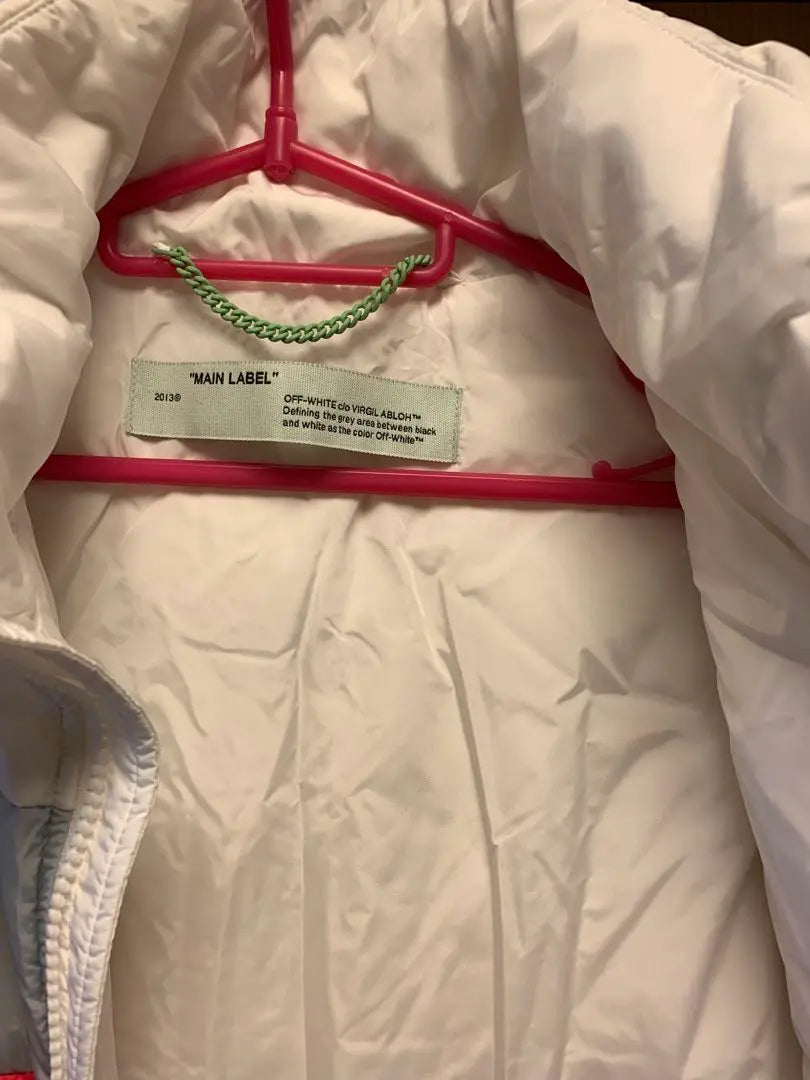 Official 20AW OFF-WHITE Off-White Down Jacket