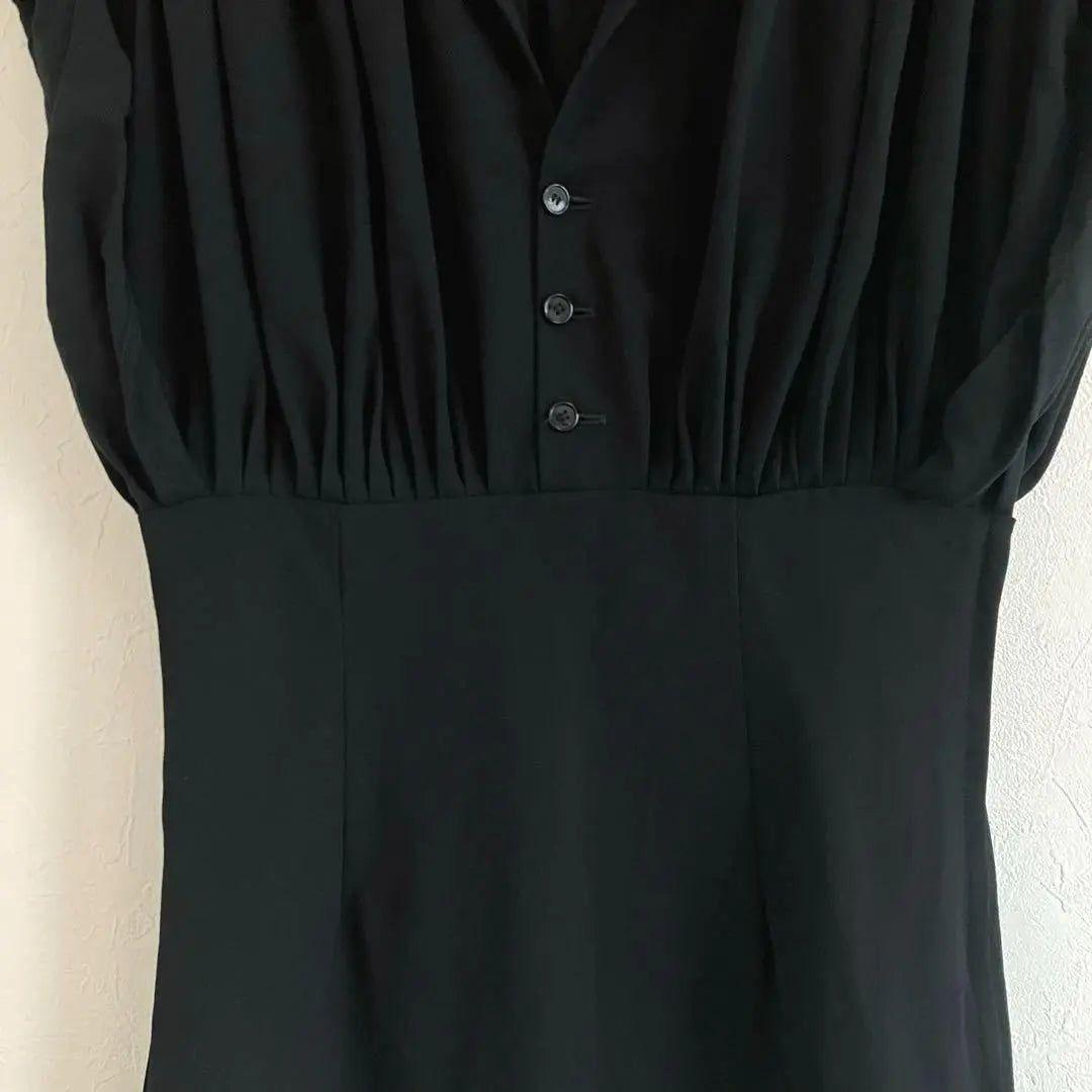 Beautiful condition LIMI feu dress shirt dress gathered wool XS