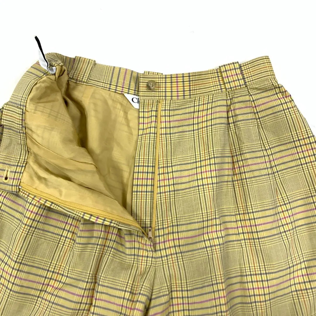 LA4946 Christian Dior Culotte Skirt Pants Beige M