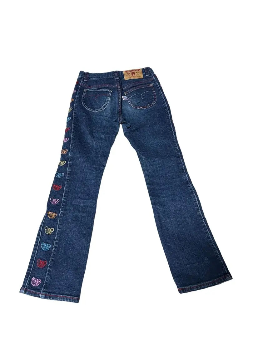 Angel Blue Heisei Retro Rare Nakamura-kun Denim Jeans 140