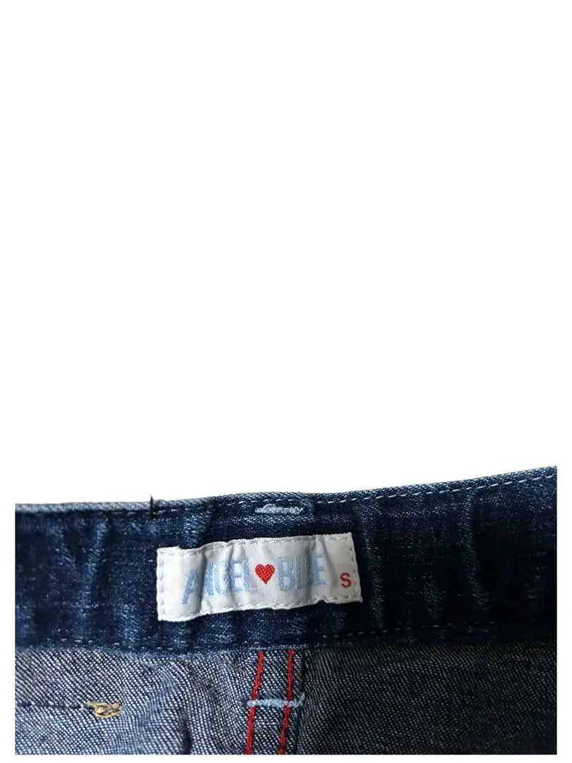 Angel Blue Heisei Retro Rare Nakamura-kun Denim Jeans 140