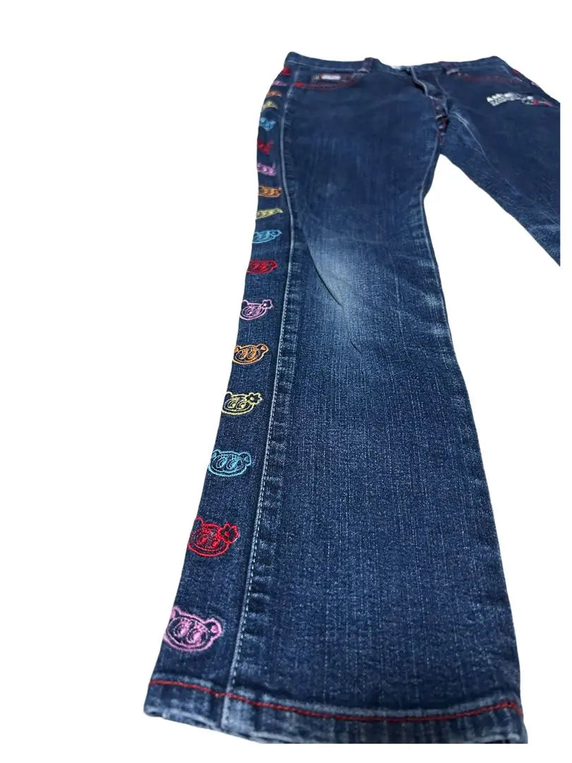 Angel Blue Heisei Retro Rare Nakamura-kun Denim Jeans 140