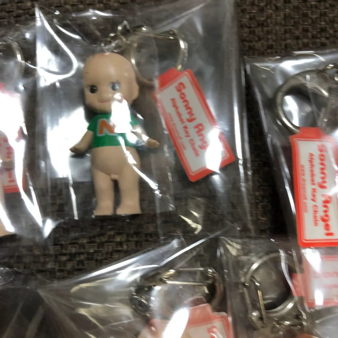 Sony Angel Key Ring 2004 Dead Stock Set of 7