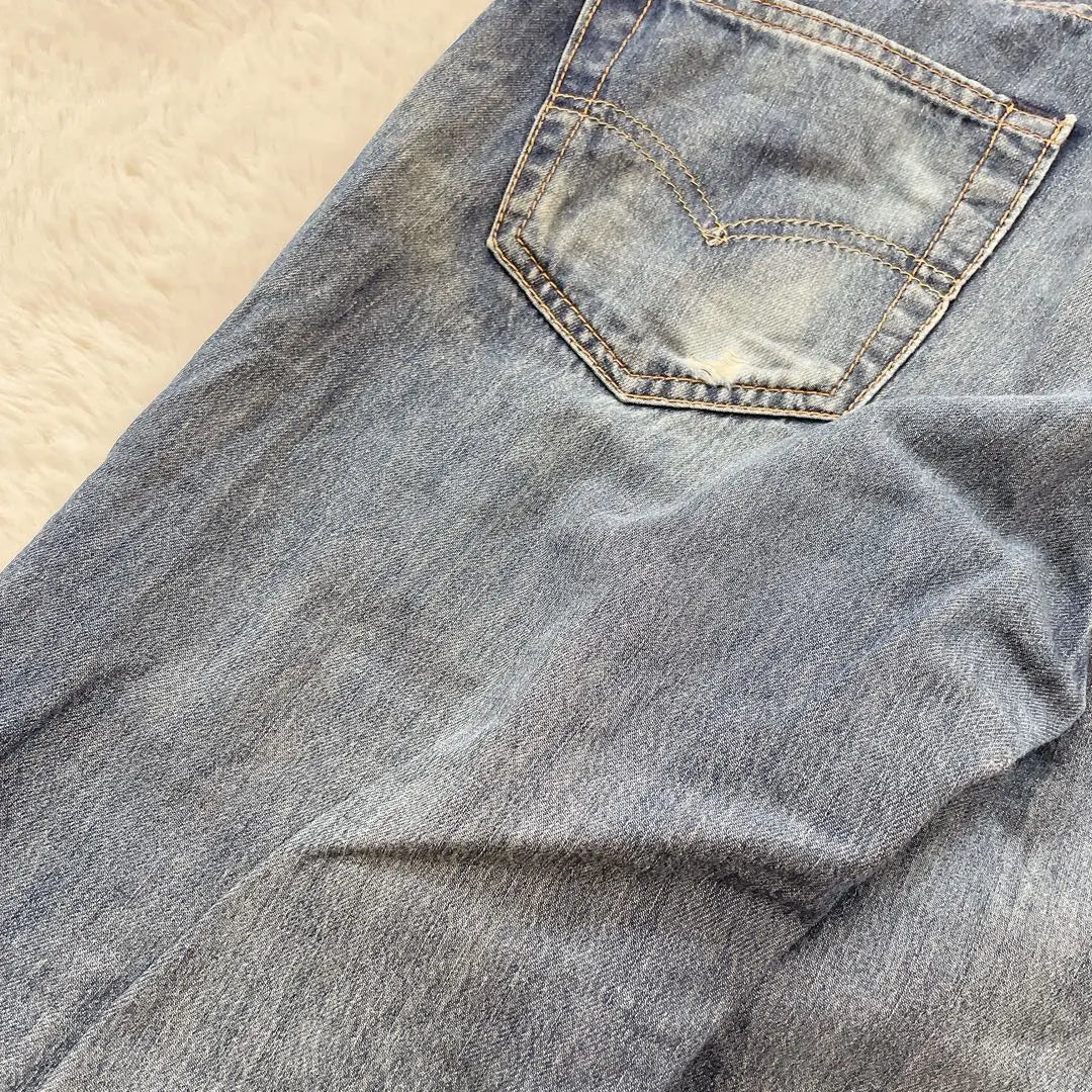 ♡ Levi's ♡ Jeans Denim Jeep -kotton Mixed Casual Damage | ♡リーバイス♡ デニム ジーンズ ジーパン コットン混 カジュアル ダメージ