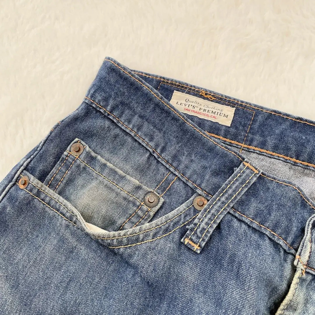 ♡ Levi's ♡ Jeans Denim Jeep -kotton Mixed Casual Damage | ♡リーバイス♡ デニム ジーンズ ジーパン コットン混 カジュアル ダメージ