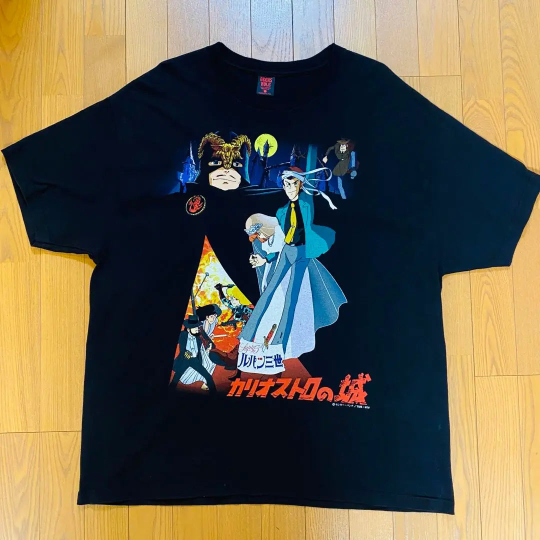 Camiseta Lupin III Castillo de Cagliostro LOS GEEKS RULE