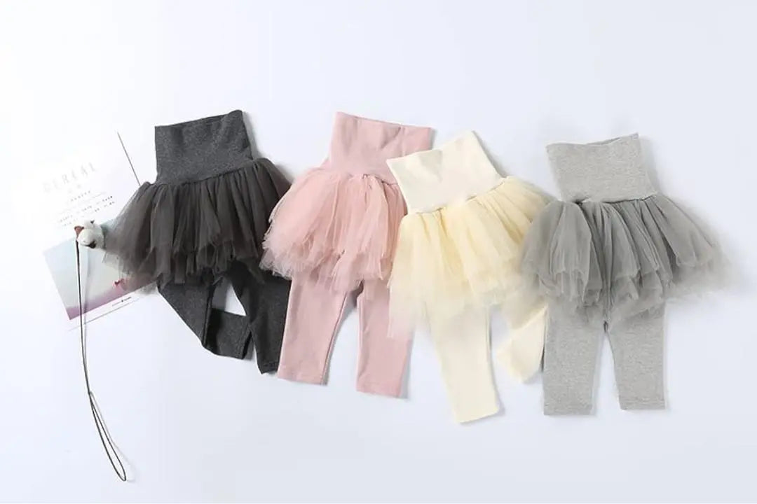 [Baby koi] Baby clothes, long pants, belly band with tulle, 73cm