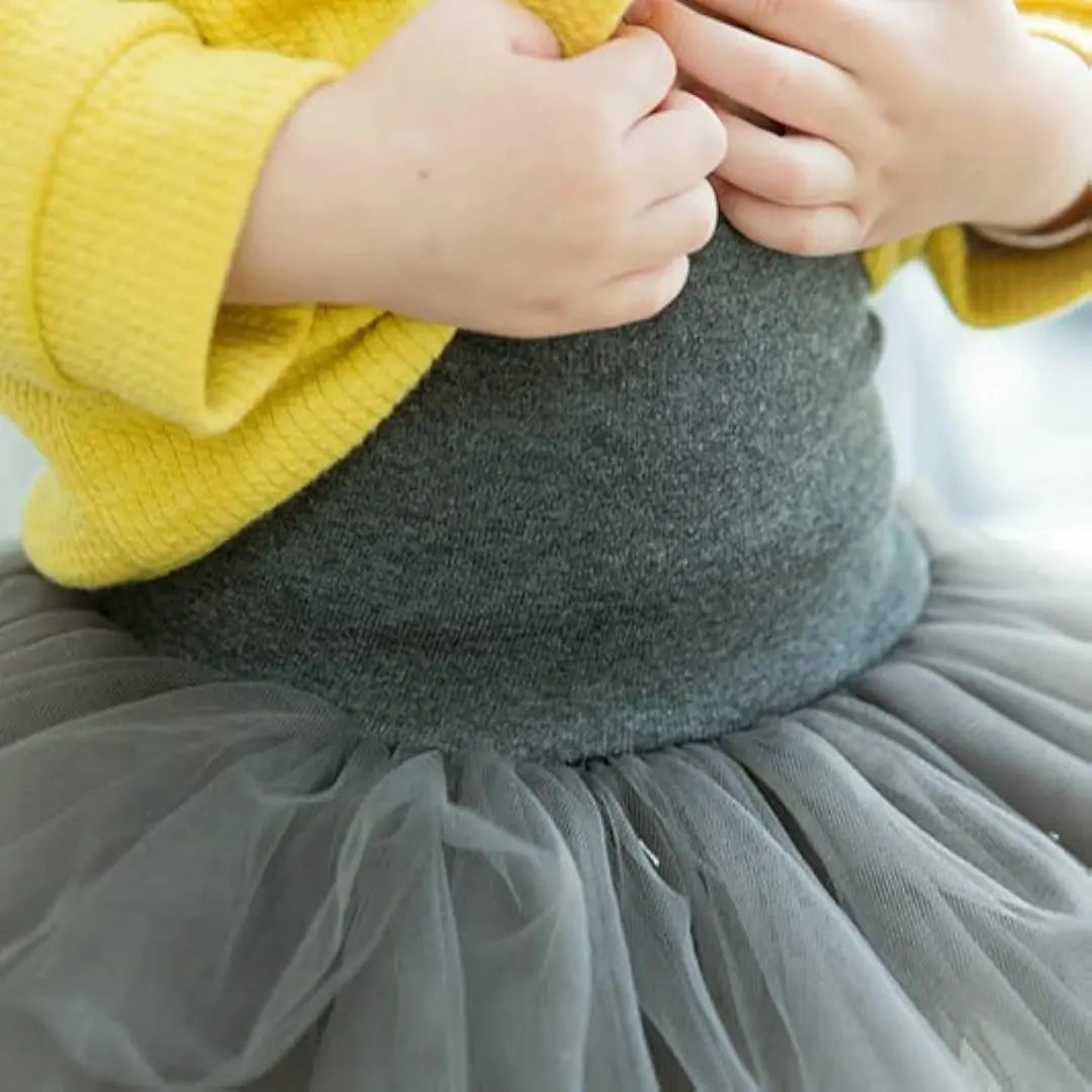 [Baby koi] Baby clothes, long pants, belly band with tulle, 73cm