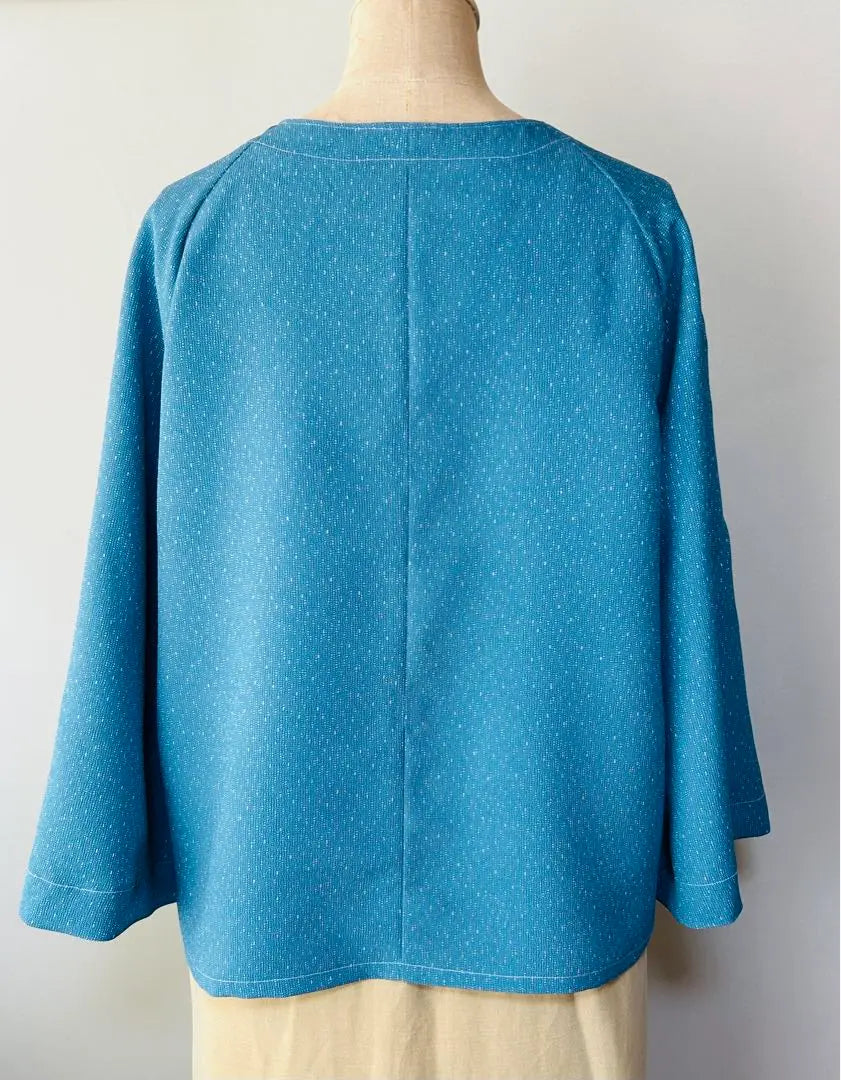 Kimono fabric - bell sleeve flare blouse