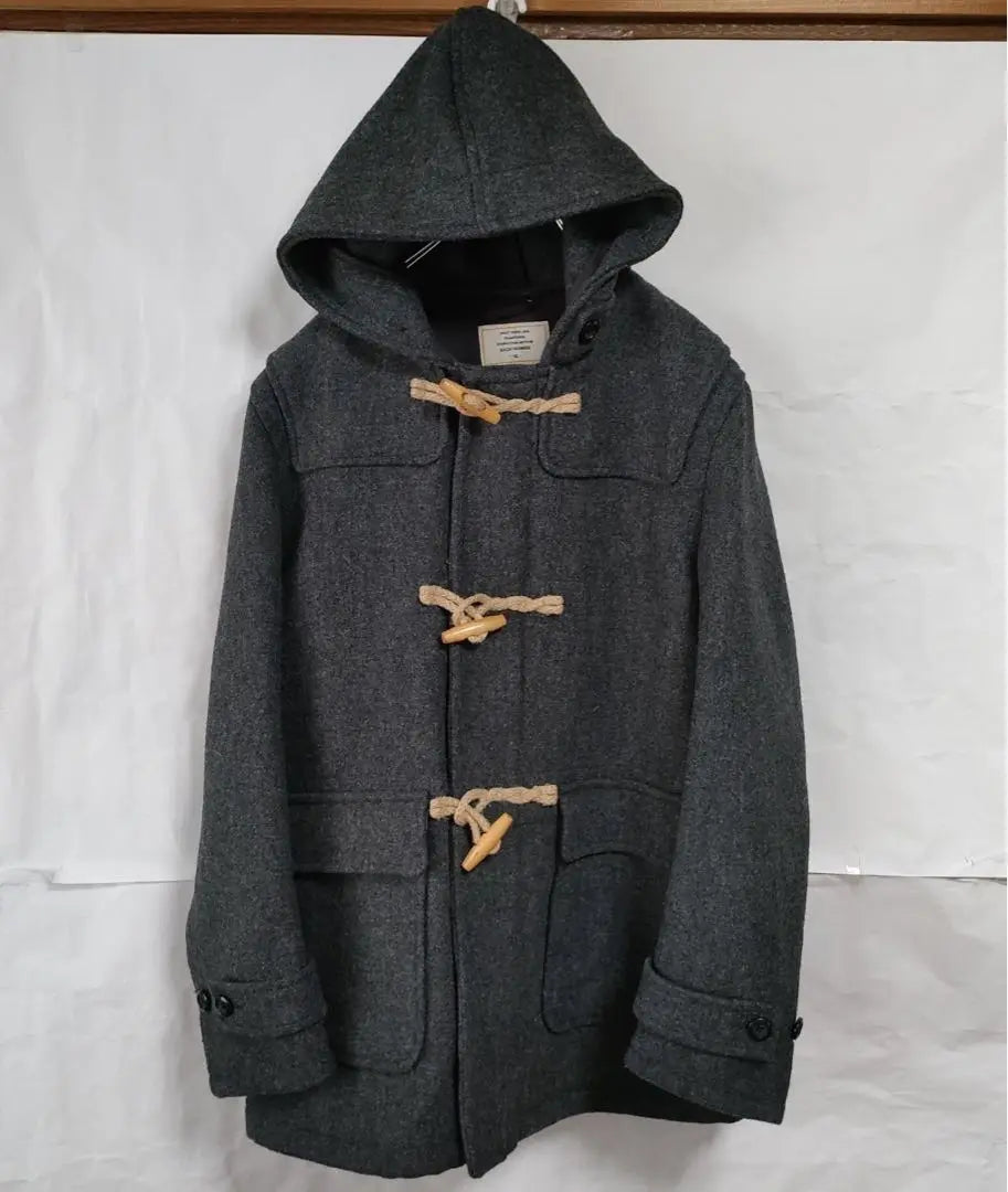 BACK NUMBER Back number Duffle Coat Outer Gray XL | BACK NUMBER バックナンバー　ダッフルコート　アウター　グレー　XL