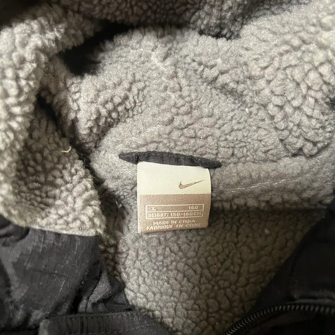 [Good condition] Silver tag 00s NIKE bench coat equivalent to 160s size