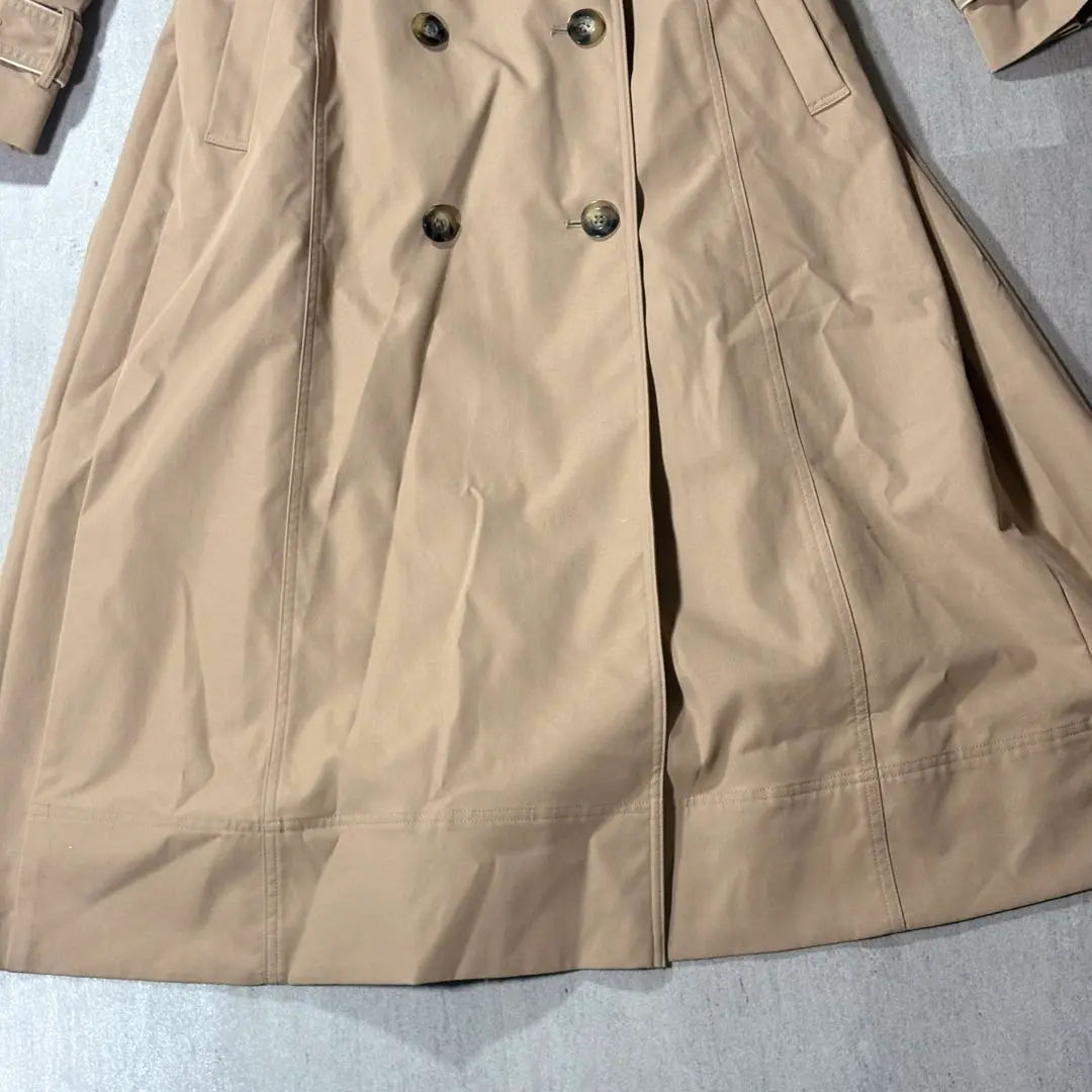 [AMERI] Gabardina plisada con espalda de barrera Ameri Vintage F