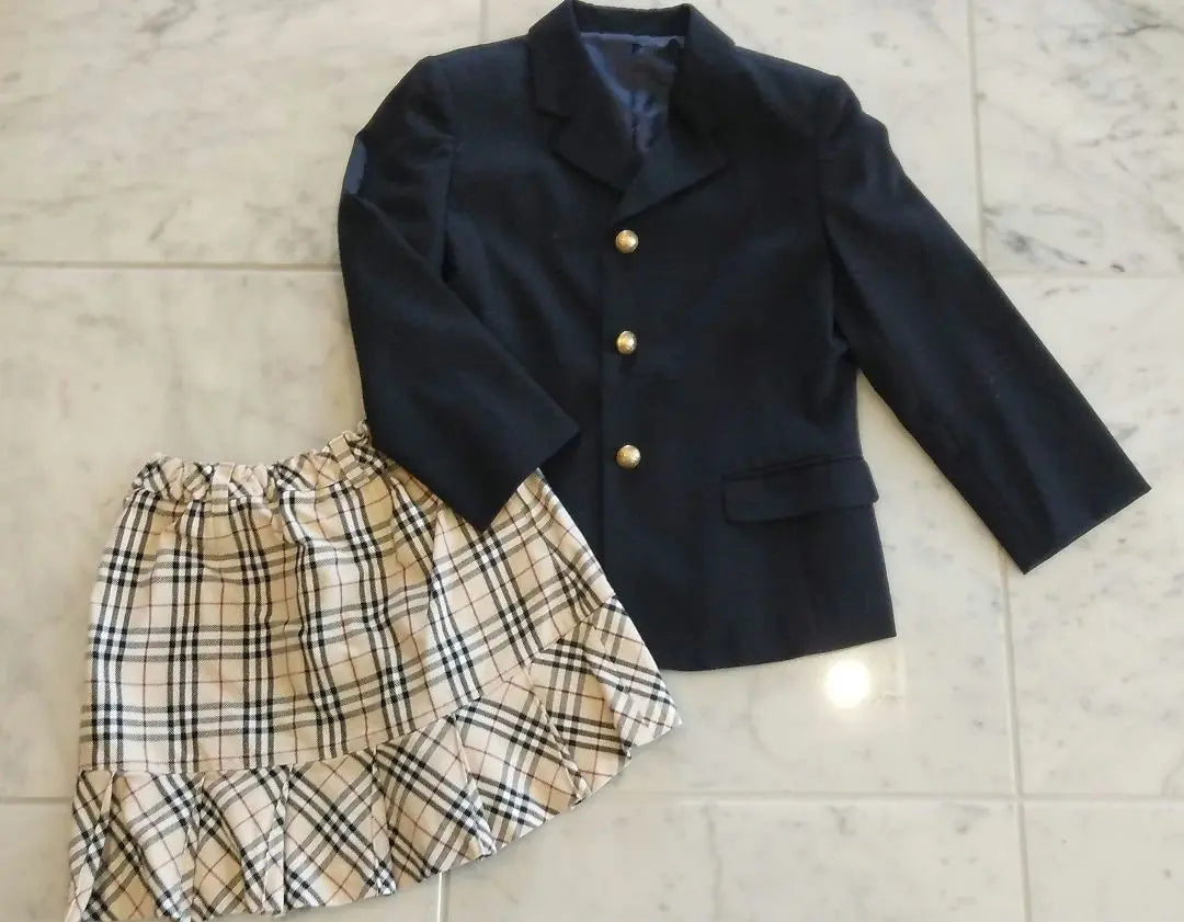 BURBERRY Bar Barley 130 Jacket Skirt Formal | BURBERRY バーバーリー 130 ジャケット スカート フォーマル