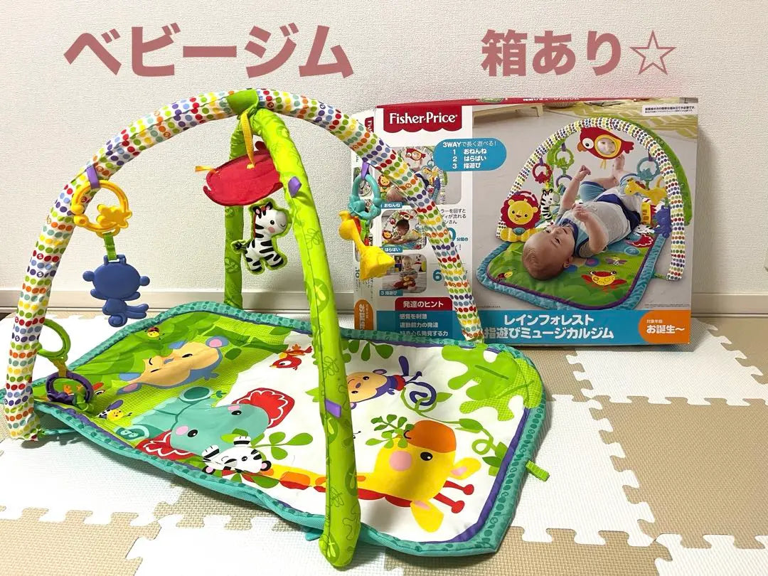 Fisher-Price Rainforest Finger Play Musical Gym Sleeping