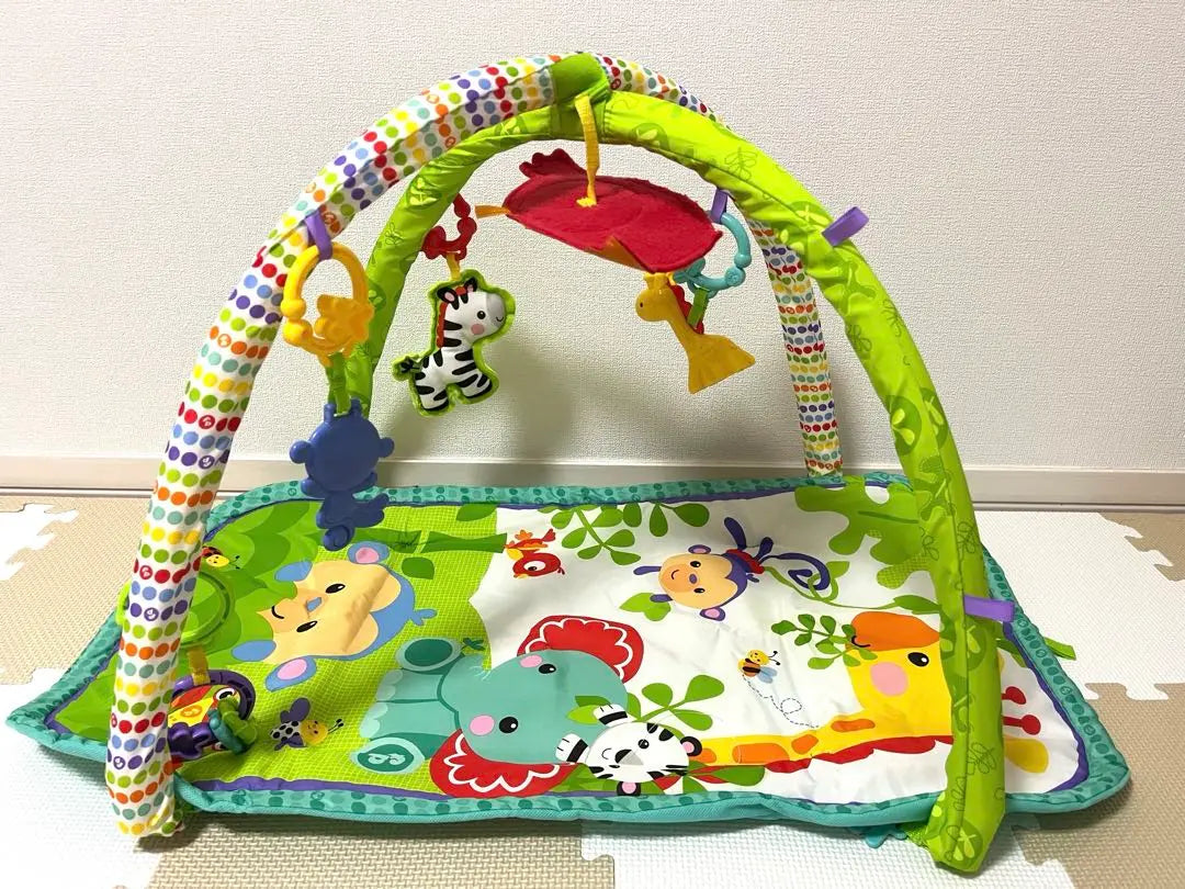 Fisher-Price Rainforest Finger Play Musical Gym Sleeping