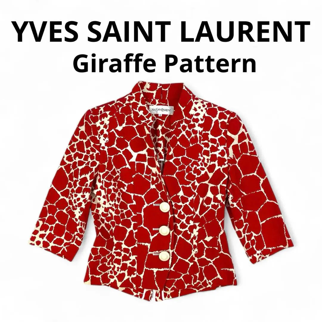 [Excellent presence] YVES SAINT LAURENT YSL jacket, beautiful