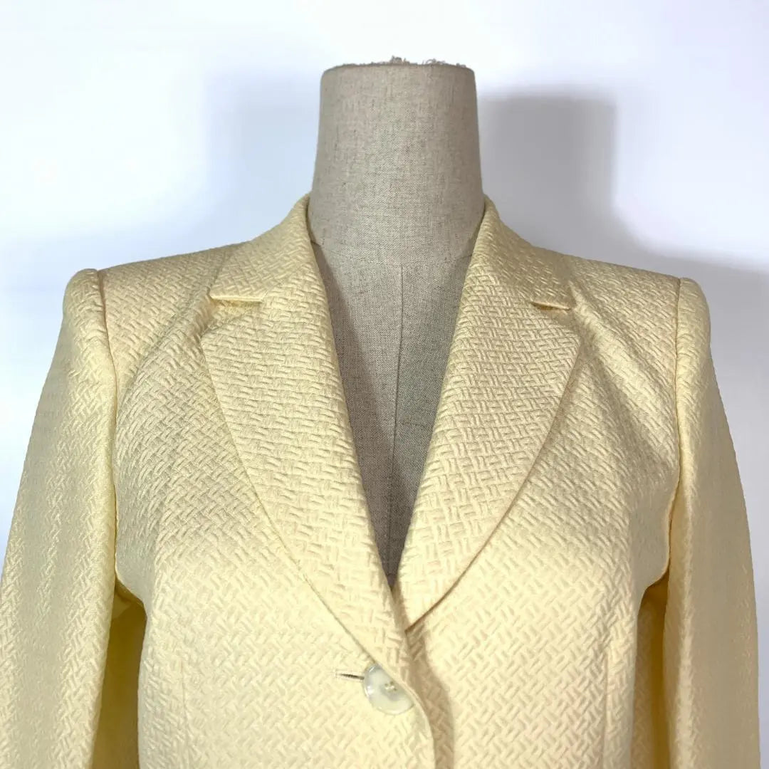 Straness Tailored Jacket Lined Ivory 34 C6901