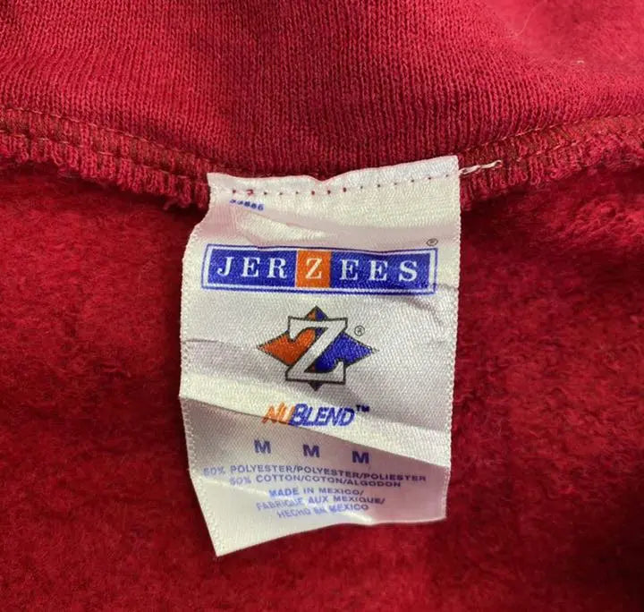 JERZEES Half Zip Sweatshirt M Size