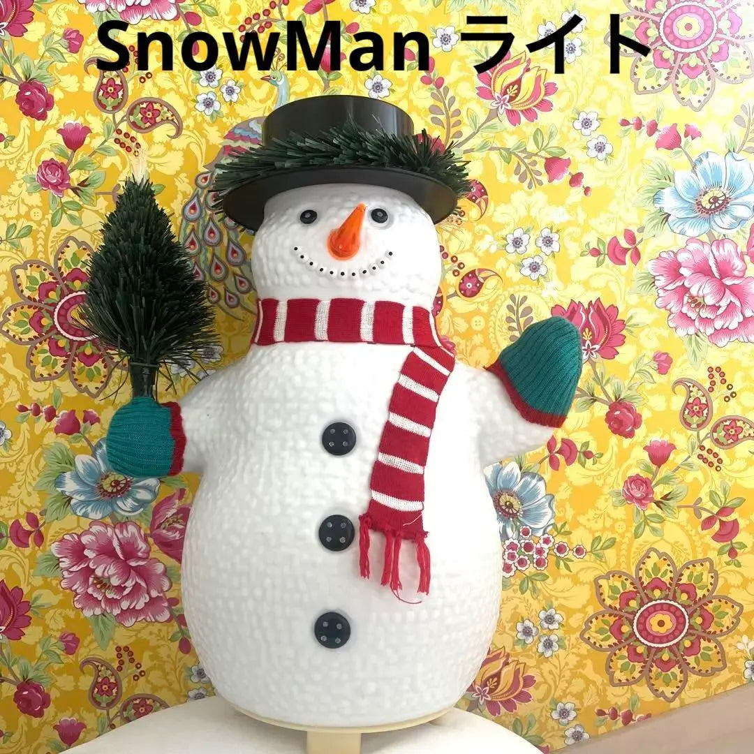 Snowman Light Christmas Decoration Illumination Xmas Lamp | スノーマンライト　クリスマス飾り　イルミネーション　Xmasランプ