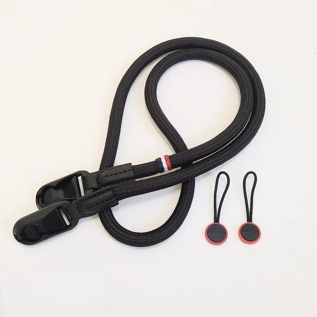 Camera Strap Quick Connector Black Easy to Attach and Remove Neck <D38>