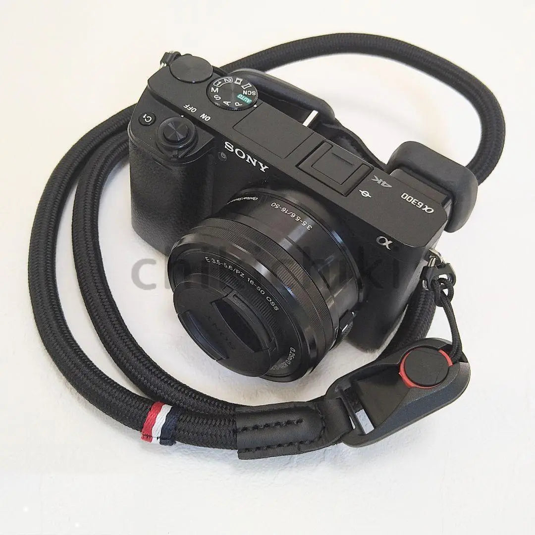 Camera Strap Quick Connector Black Easy to Attach and Remove Neck <D38>