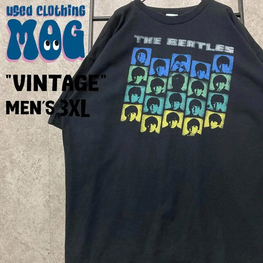 《US old clothes》 The Beatles Band Rock T Van T -shirt Men's 3XL | 《US古着》ザ ビートルズ  バンド ロックT バンT Tシャツ メンズ3XL