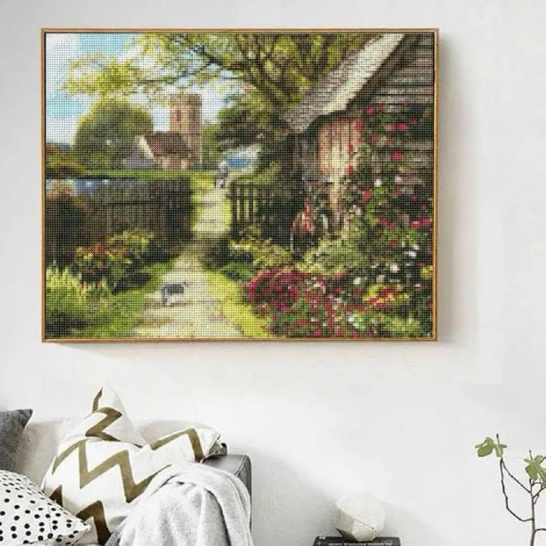 Diamond Art Kit 38 x 50 Old Church Road Diamond Painting