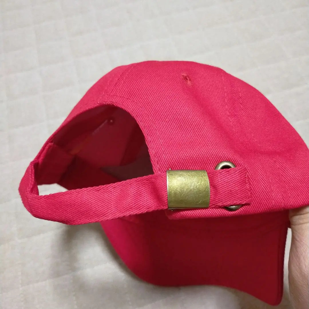 ⭐️Baby Kids Baby Kids Hat Plain Cap Cotton Hat Red