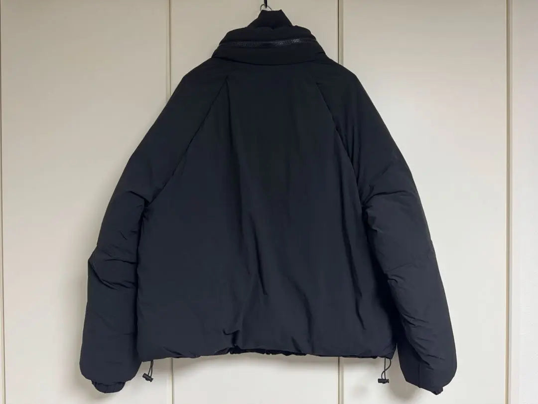 ZARA Zara Puff Technical Jacket Down Jacket Ripstop Black