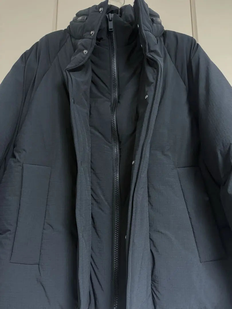 ZARA Zara Puff Technical Jacket Down Jacket Ripstop Black