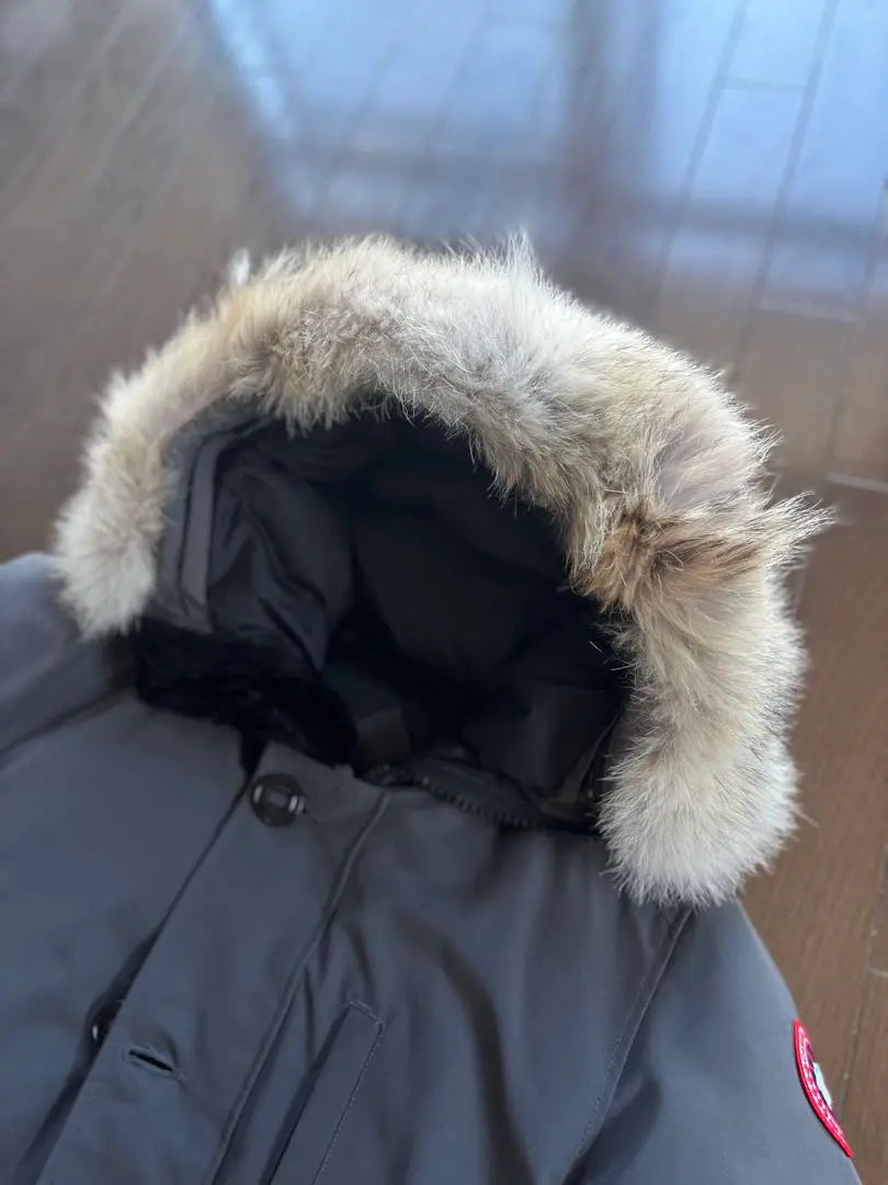 [Último artículo] Canada Goose JASPER talla S gris piel auténtica