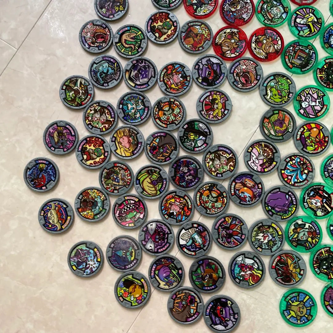 Yokai Medals, Approximately 200 pieces, bulk sale set