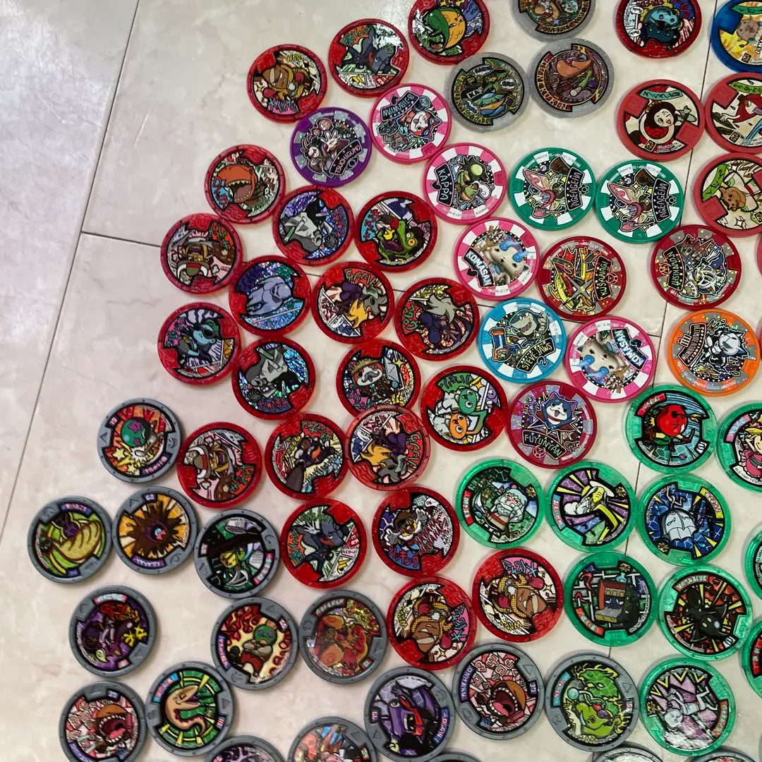 Yokai Medals, Approximately 200 pieces, bulk sale set