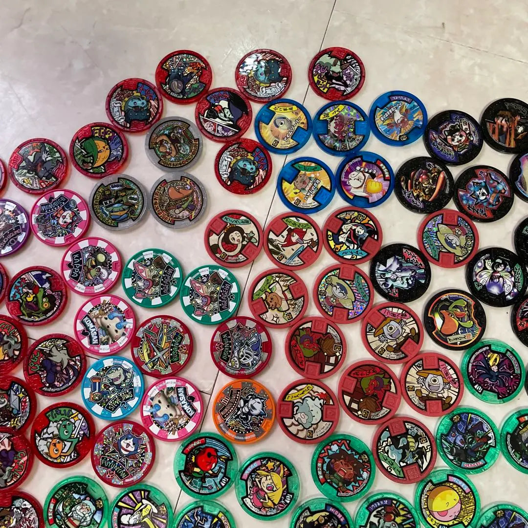 Yokai Medals, Approximately 200 pieces, bulk sale set