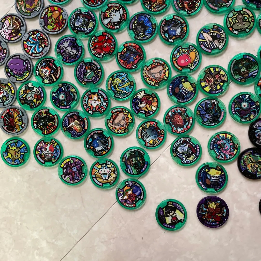 Yokai Medals, Approximately 200 pieces, bulk sale set