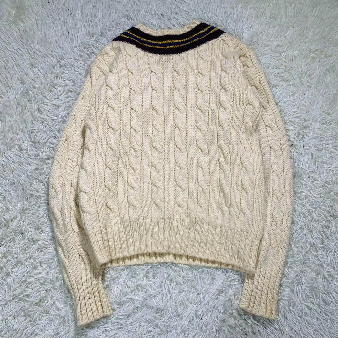 [Ralph Lauren] Ralph Lauren Tilden Knit M de los años 90