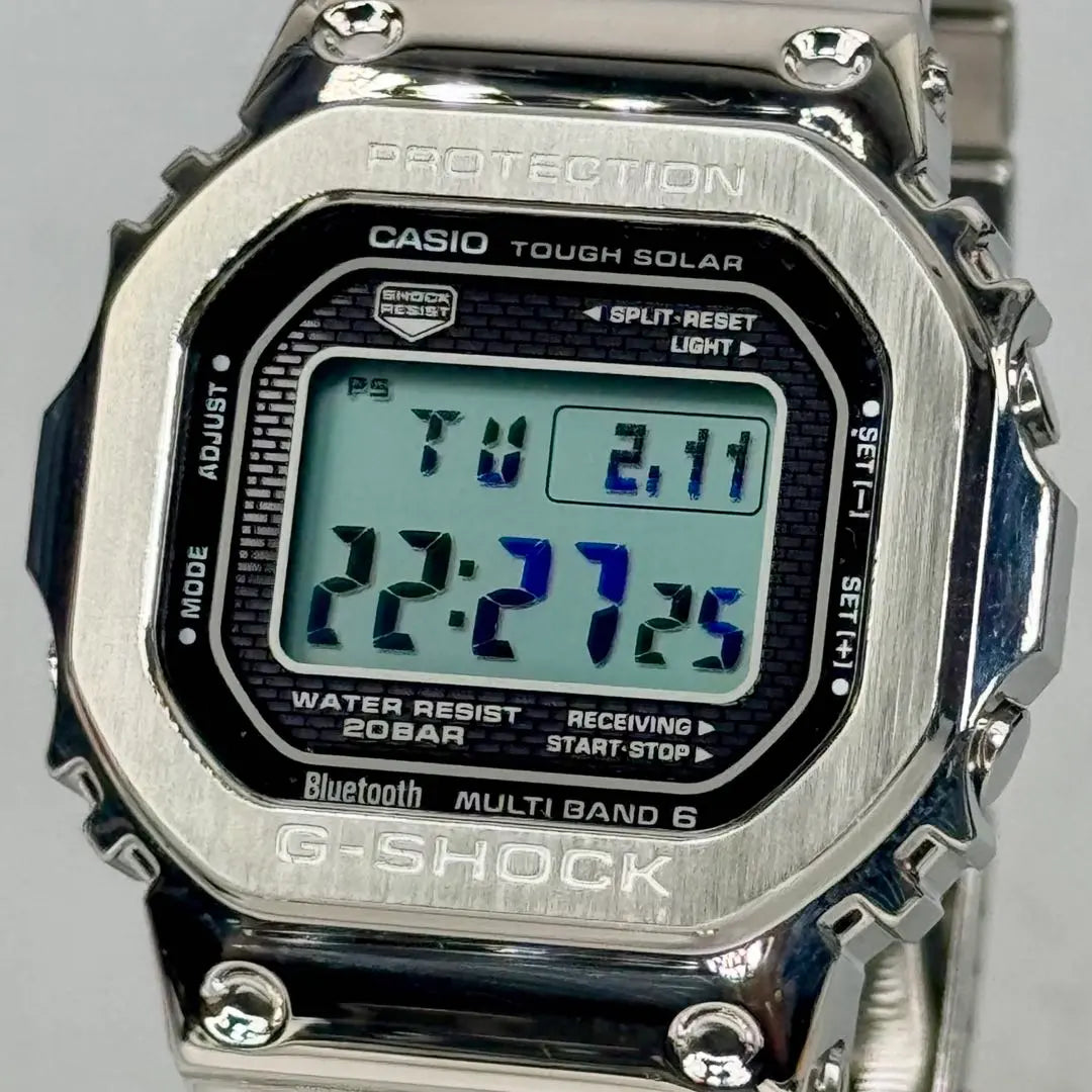 Excelente estado G-SHOCK GMW-B5000D Radio solar Bluetooth | Soporte Bluetooth G-SHOCK GMW-B5000D Bluetooth