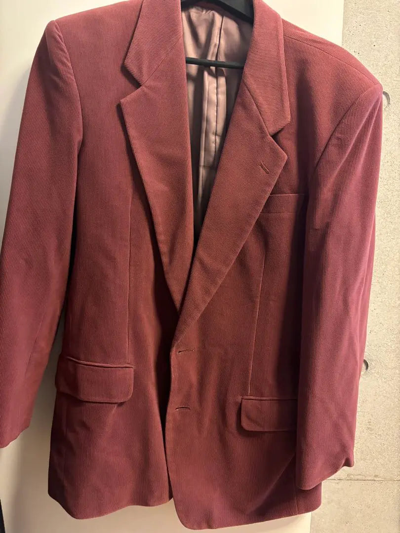 Laconique Burgundy Tailored Jacket | LACONIQUE バーガンディ テーラードジャケット