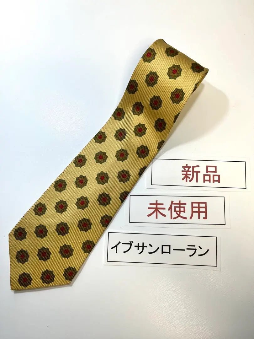 ⭕️Lower price⭕️★New★Yves Saint Laurent 100% silk brand tie