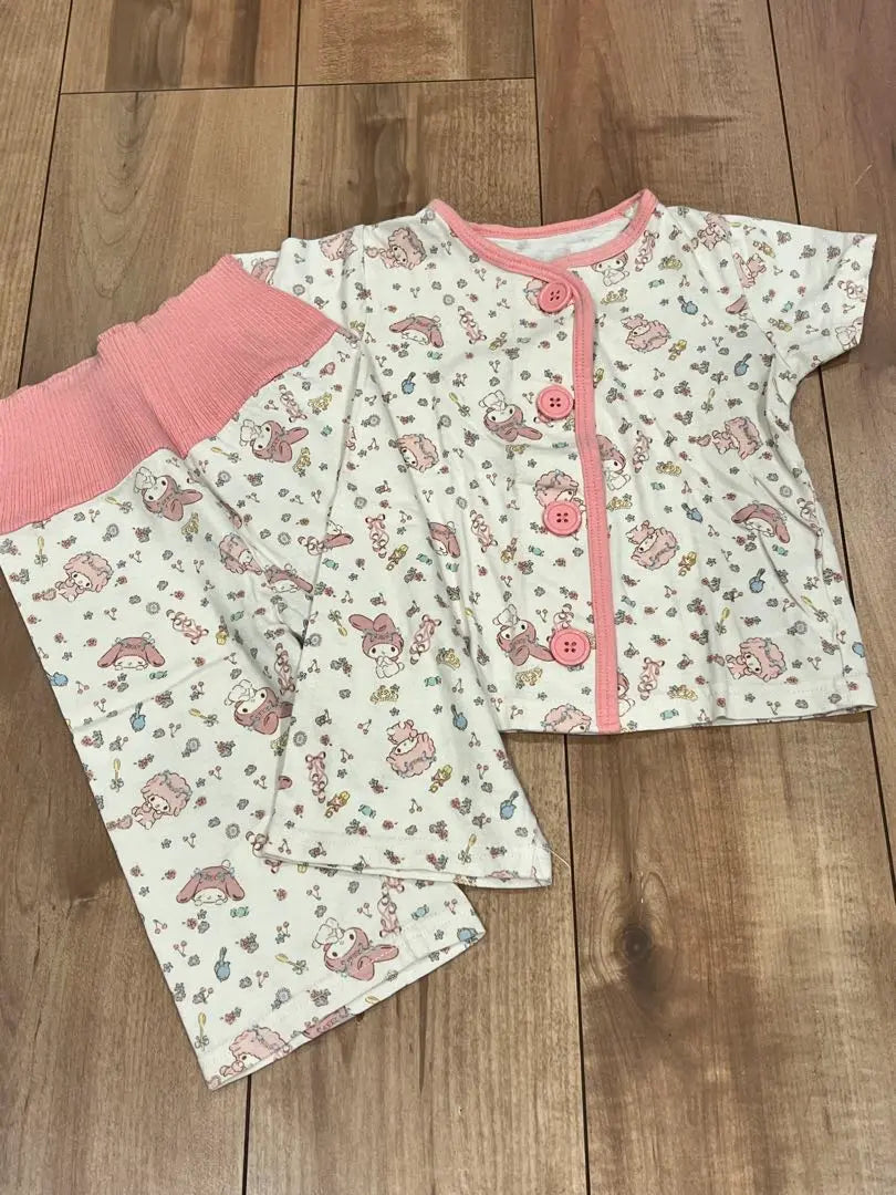 [Bargain] Sanrio Kitty My Melody Pajamas 3-piece set ALL90cm