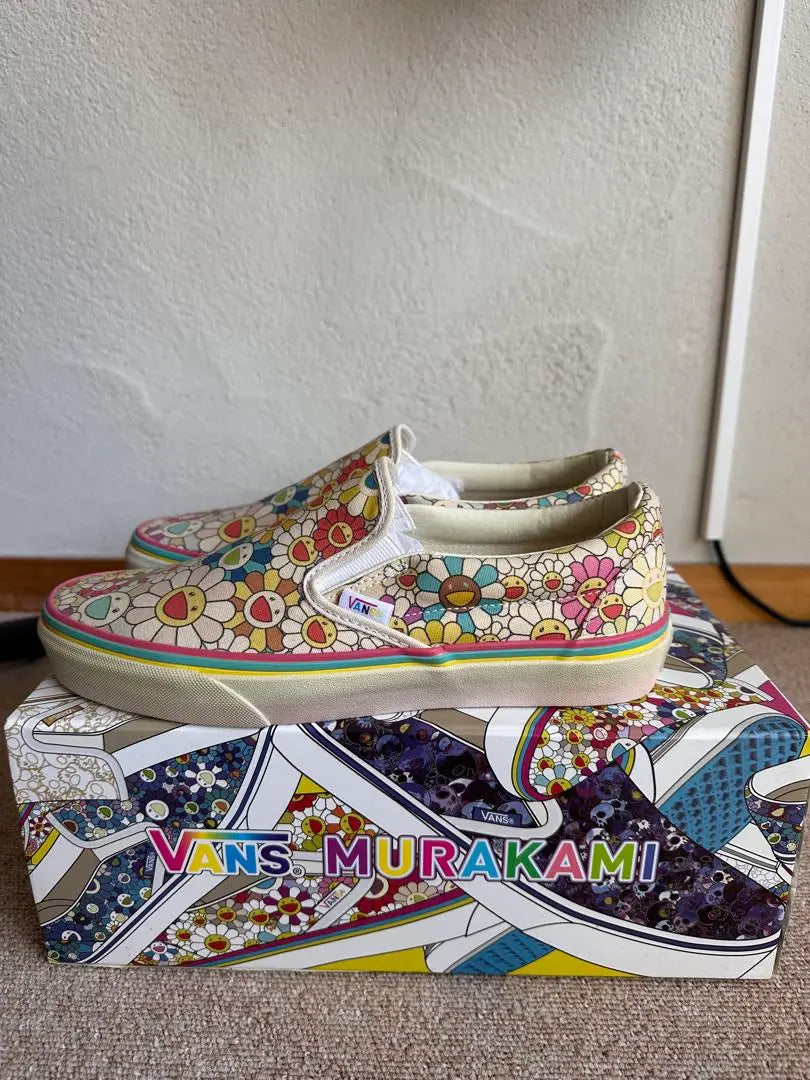 Brand new and unused VANS Murakami Takashi slip-on sneakers 26cm