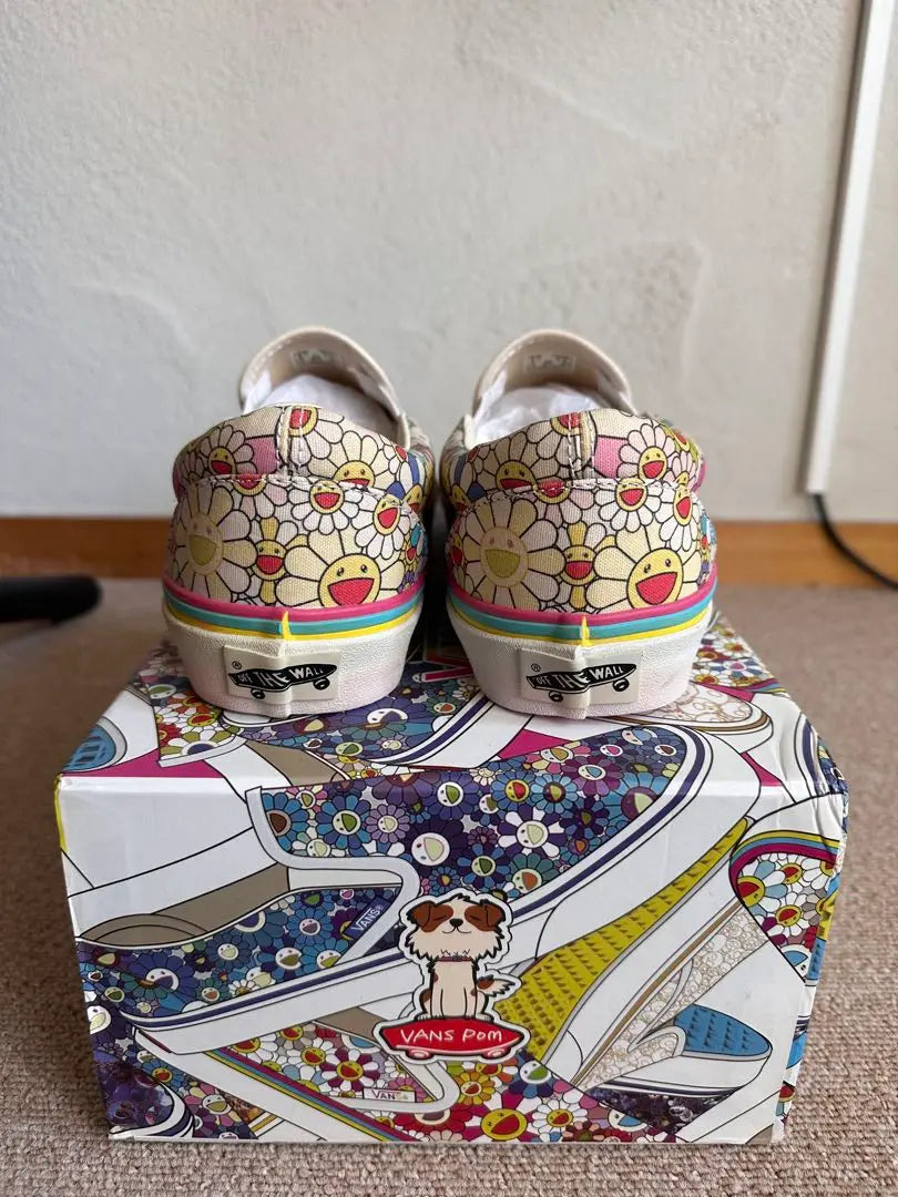 Brand new and unused VANS Murakami Takashi slip-on sneakers 26cm