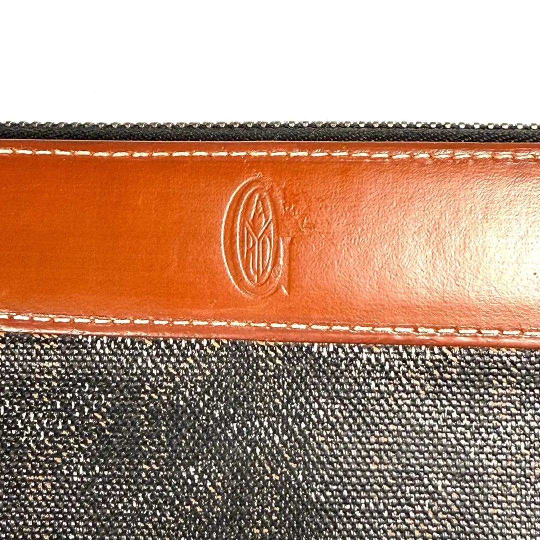 GOYARD Goyard Round Zip Long Wallet Matignon GM Herringbone