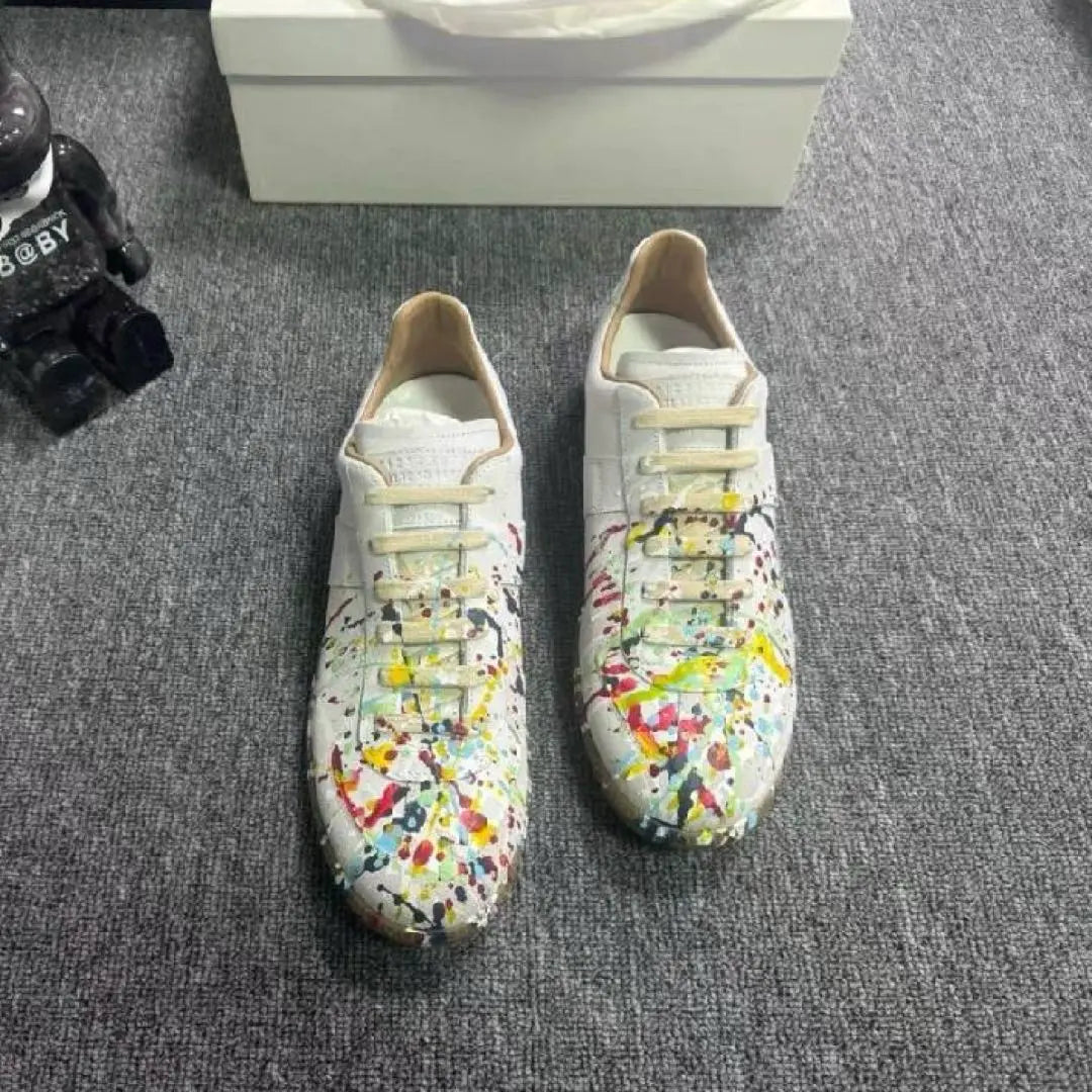 Zapatillas de deporte con pintura de Maison Margiela réplica 41