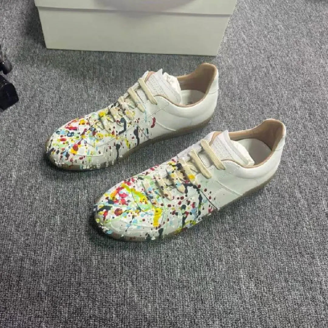 Zapatillas de deporte con pintura de Maison Margiela réplica 41