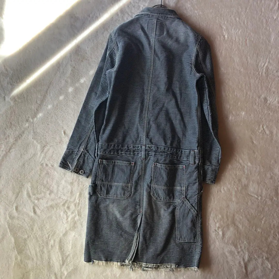 Good condition ✨【OLD BETTY'S】Denim dress coverall logo | 美品✨【OLD BETTY'S】デニム ワンピース カバーオール ロゴ